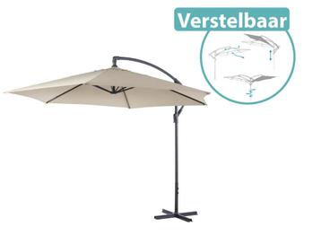 Lifetime Garden Zweefparasol met Voet - 300 x 300 cm - beschikbaar voor biedingen