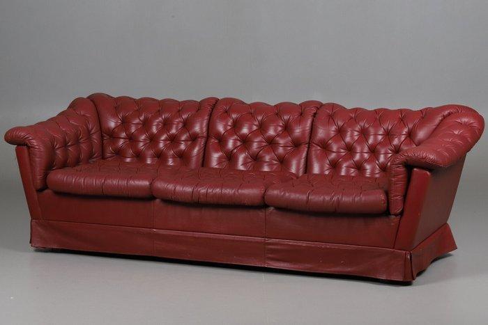 Sofa - Leder, Antiek en Kunst, Curiosa en Brocante