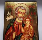 Icoon - Sint Rechtvaardige Jozef Gehuwd met Jezus Christus -, Antiek en Kunst