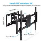 Full Motion TV Muurbeugel 30-85 inch Draaibaar Kantelbaar, Audio, Tv en Foto, Televisiebeugels, Verzenden, Nieuw