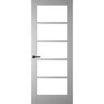 Weekamp binnendeur WK6510-C 87,5x231,5 (Stomp, Blankglas), Doe-het-zelf en Verbouw, Deuren en Horren, 80 tot 100 cm, 215 cm of meer
