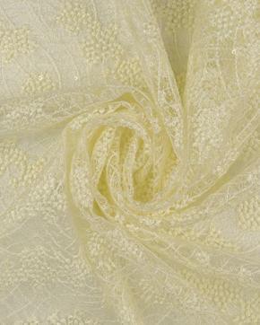 Luxe Kant Paillet Beige, Hobby en Vrije tijd, Stoffen en Lappen, Beige, Nieuw