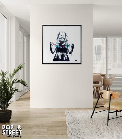 Golden Boy (2000) - F*** Y*** (Original Artwork! -> No, Antiek en Kunst, Kunst | Schilderijen | Modern