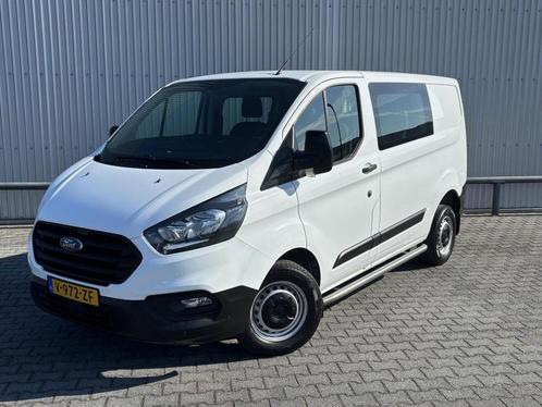 Ford Transit Custom 280 2.0 TDCI L1H1 Ambiente*A/C*DUBBELCAB, Auto's, Bestelauto's, Lease, Zwart, Handgeschakeld, Wit, Ford, Financial lease
