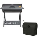 Boretti Barilo houtskoolbarbecue 2.0 incl. beschermhoes, Tuin en Terras, Houtskoolbarbecues, Verzenden, Nieuw