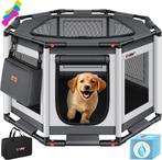 Puppyren - Hondenren- Dierenren - 72x72x43 cm - Antraciet -, Verzenden, Zo goed als nieuw