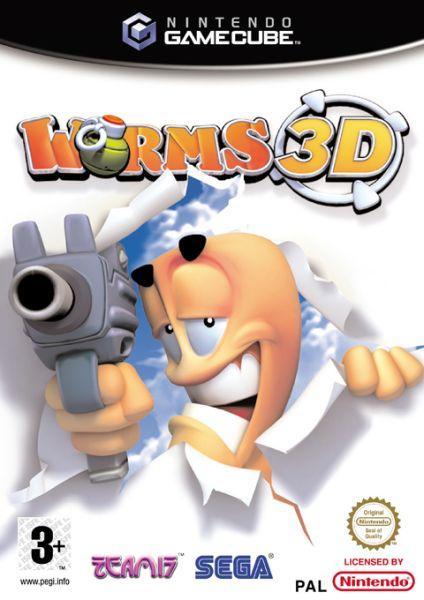 Worms 3d-Standaard (GameCube) Gebruikt, Spelcomputers en Games, Games | Nintendo GameCube, Zo goed als nieuw, Ophalen of Verzenden