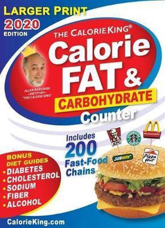 CalorieKing 2020 Larger Print Calorie, Fat & Carbohydrate, Boeken, Overige Boeken, Verzenden