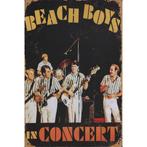 Wandbord - Beach Boys In Concert, Nieuw, Ophalen of Verzenden, Poster, Artwork of Schilderij