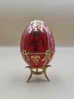 Fabergé ei - Franklin Mint – Œuf “Golden Crown” – House of, Antiek en Kunst