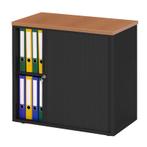 Roldeurkast zwart laag STOR 80  80x43x72,5, Nieuw, Ophalen of Verzenden