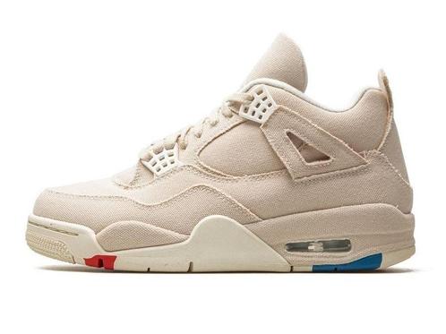 Air Jordan 4 Retro Blank Canvas - Maat 42.5 EU, Kleding | Heren, Schoenen, Ophalen of Verzenden