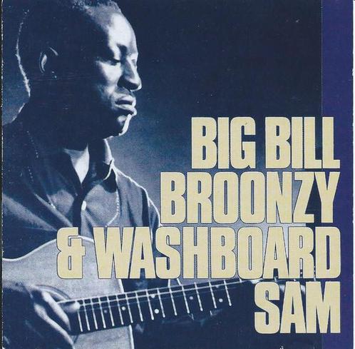cd - Big Bill Broonzy - Big Bill Broonzy &amp; Washboard Sam, Cd's en Dvd's, Cd's | Overige Cd's, Zo goed als nieuw, Verzenden