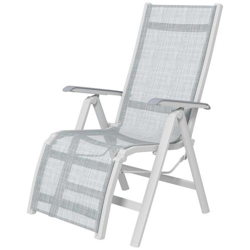 TRUUSK Opvouwbare Zonnestoel Tuinstoel Met Verstelbare Voete, Tuin en Terras, Overige Tuin en Terras, Nieuw, Verzenden