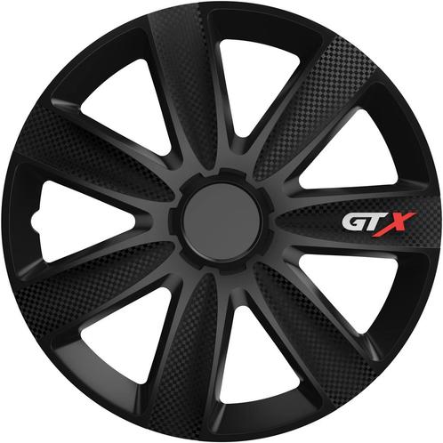 Wieldoppen  GTX Carbon Zwart 17 inch, Auto diversen, Wieldoppen, Verzenden