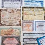Document - 30 Historische aandelen Afrika, 1880-1952 - (o.a., Antiek en Kunst