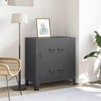 vidaXL Opbergkast industrieel 75x40x80 cm staal, Huis en Inrichting, Woonaccessoires | Kisten, Verzenden, Nieuw