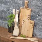 Snijplank l: 39 cm, b: 14 cm bamboe, borrelplank voor toef, Ophalen of Verzenden, Nieuw