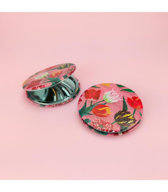 Spiegeldoosje pretty tulips - roze, Kleding | Heren, Schoenen, Nieuw, Ophalen of Verzenden