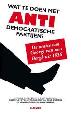 Wat te doen met antidemocratische partijen? / Elseviers, Boeken, Verzenden, Zo goed als nieuw, Bastiaan Rijpkema