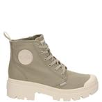 Palladium Pallabase Twill veterboots, Kleding | Dames, Schoenen, Verzenden, Lage of Enkellaarzen, Groen, Palladium