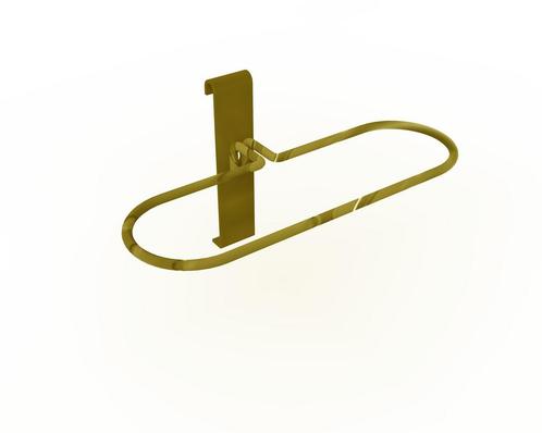 Italiaans design Wire Mesh Schoen display goud - 7173, Zakelijke goederen, Kantoor en Winkelinrichting | Winkel en Inventaris