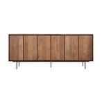 *WOONWINKEL* DTP Home Metropole Groot Dressoir Teakhout 220, Huis en Inrichting, Kasten | Dressoirs, Verzenden, Nieuw