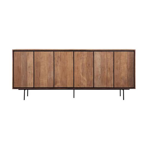 *WOONWINKEL* DTP Home Metropole Groot Dressoir Teakhout 220, Huis en Inrichting, Kasten | Dressoirs, Nieuw, Verzenden