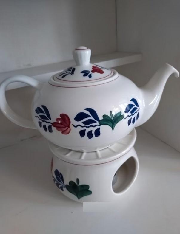 Boerenbont Theelichthouder met Theepot (Boerenbont servies), Huis en Inrichting, Keuken | Servies, Nieuw, Verzenden