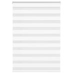 vidaXL Zebra rolgordijn 105x150 cm stofbreedte 100,9cm, Verzenden, Nieuw, Wit