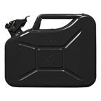 ProPlus Stalen jerrycan - 10 liter - zwart - UN en TÜV/GS.., Ophalen of Verzenden, Nieuw