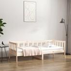 vidaXL Slaapbank zonder matras 90x190 cm massief grenenhout, Huis en Inrichting, Slaapkamer | Bedden, 90 cm, Eenpersoons, Bruin