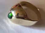 Ring - 14 karaat Geel goud Opaal, Sieraden, Tassen en Uiterlijk, Ringen, Nieuw