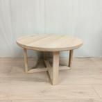 Ronde Salontafel Eiken | Kleur- maat opties | Massief eiken, 50 tot 100 cm, Nieuw, Minder dan 50 cm, Modern, Landelijk