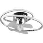 LED Plafondlamp met Ventilator - Plafondventilator - Trion, Ophalen of Verzenden, Nieuw, Metaal
