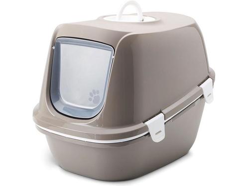 Savic kattenbak reina sift warmgrijs 64x46x48 cm, Dieren en Toebehoren, Katten-accessoires, Zo goed als nieuw, Verzenden