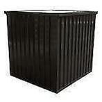 zwarte zelfbouw container met dubbele deuren, Doe-het-zelf en Verbouw, Ophalen