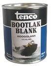 Tenco Bootlak Hoogglans - 750ml - Blank 910, Doe-het-zelf en Verbouw, Verf, Beits en Lak, Verzenden, Nieuw