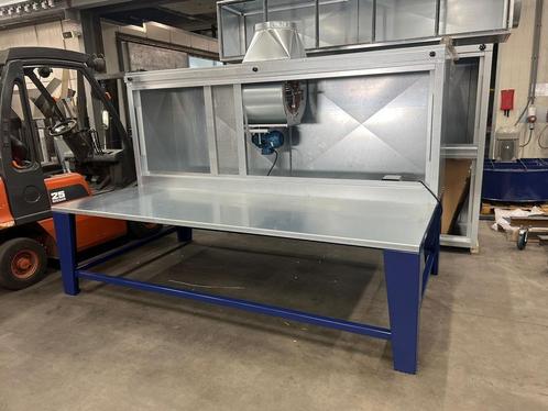 Spuitwand Tafelmodel 1x1,15 mtr met ATEX ventilator, Zakelijke goederen, Machines en Bouw | Industrie en Techniek