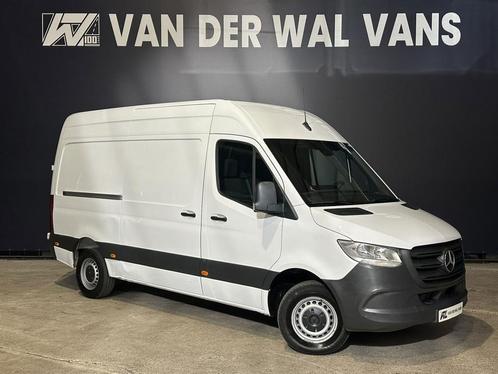 Zakelijke Lease |  Mercedes-Benz Sprinter 315 CDI 150pk L2H2, Auto's, Bestelauto's, Dealer onderhouden, Lease, Zwart, Handgeschakeld