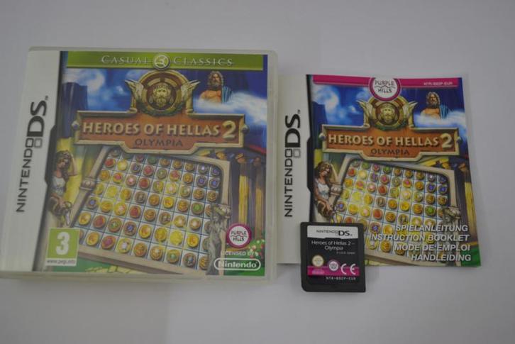 Heroes of Hellas 2 - Olympia (DS FAH), Spelcomputers en Games, Games | Nintendo 2DS en 3DS, 1 speler, Zo goed als nieuw, Verzenden