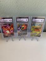 Pokémon - 3 Graded card - Charizard - CGC 9.5, Hobby en Vrije tijd, Verzamelkaartspellen | Pokémon, Nieuw