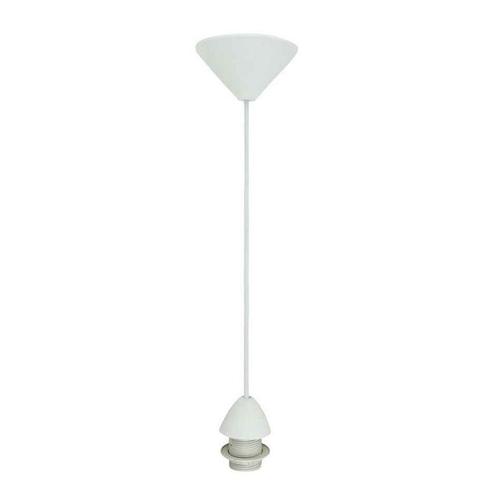 Witte ophangpendel, Huis en Inrichting, Lampen | Hanglampen, Nieuw, 75 cm of meer, Ophalen of Verzenden