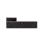 Deurkruk Tetris op vierkant rozet - zwart, Nieuw, Verzenden
