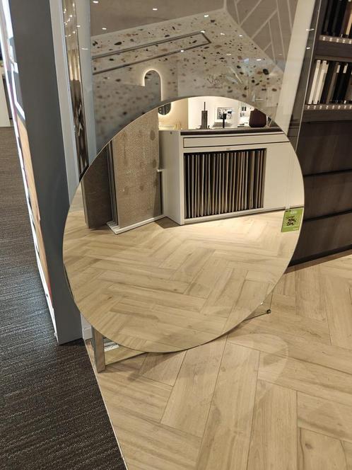 Showmodel ronde spiegel met indirecte LED verlichting - 0036, Huis en Inrichting, Woonaccessoires | Spiegels, Nieuw, Ophalen