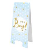 Warning Sign ItS A Boy New 58cm, Verzenden, Nieuw
