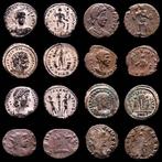 Romeinse Rijk. Lot comprising eight (8) coins: III-IV