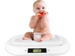 Veiling - Silvergear Baby Weegschaal Tot 20kg - Wit, Nieuw