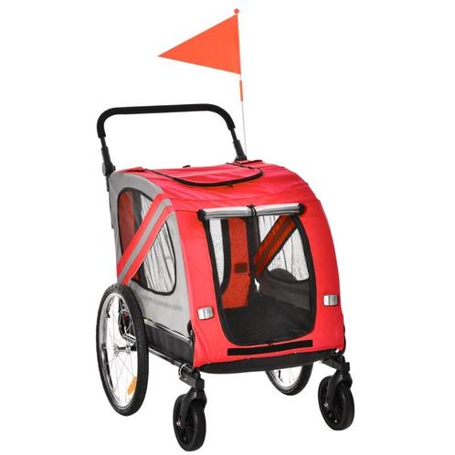 TRUUSK Hondenbuggy Hondenbuggy Huisdierbuggy, Veiligheidslij, Dieren en Toebehoren, Honden-accessoires, Nieuw, Verzenden