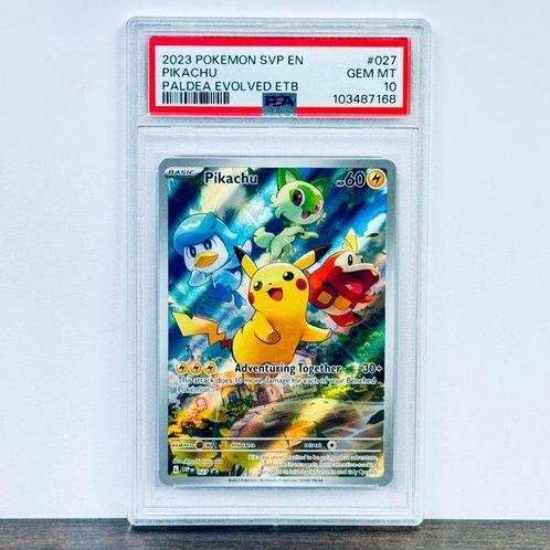 Pokémon Graded card - Pikachu - Pokémon - PSA 10, Hobby en Vrije tijd, Verzamelkaartspellen | Pokémon